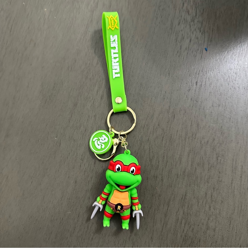 Ninja Turtle Keychain - Rafael - Picture 1 of 2